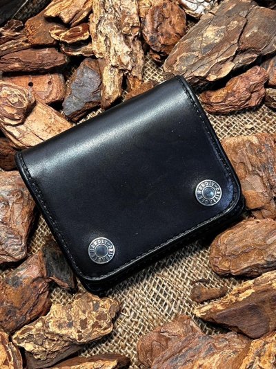 画像1: Compact tracker wallet saddle leather 