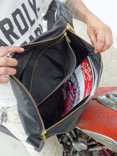 画像1: Motorcycle teardrop bag