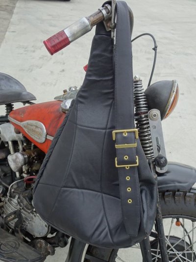 画像2: Motorcycle teardrop bag