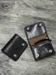 画像2: Compact tracker wallet saddle leather  (2)